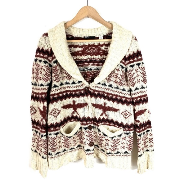 Urban Outfitters Sweaters - Urban Outfitters BDG Cardigan Fair Isle Medium